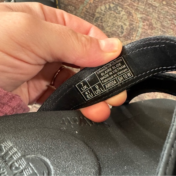 Dr. Martens Blaire Slide Platform Sandals Black US 9 EU 41 UK 7 - Picture 8 of 12